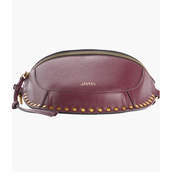 Isabel Marant Oskan Moon Burgundy bag - Picture 5 of 7